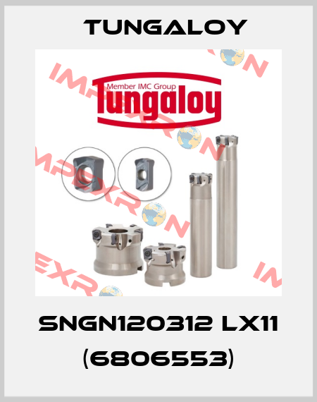 SNGN120312 LX11 (6806553) Tungaloy