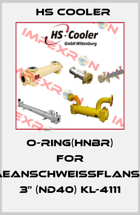 O-Ring(HNBR) for SAEAnschweißflansch 3" (ND40) KL-4111 HS Cooler