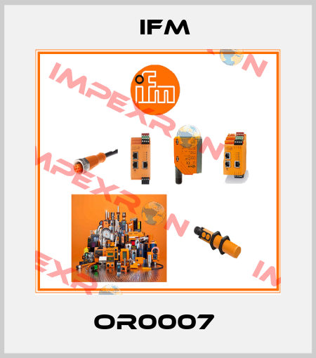 OR0007  Ifm