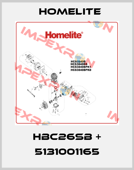 HBC26SB + 5131001165 Homelite