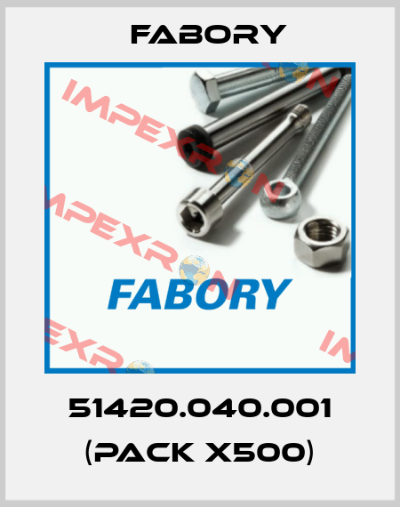 51420.040.001 (pack x500) Fabory