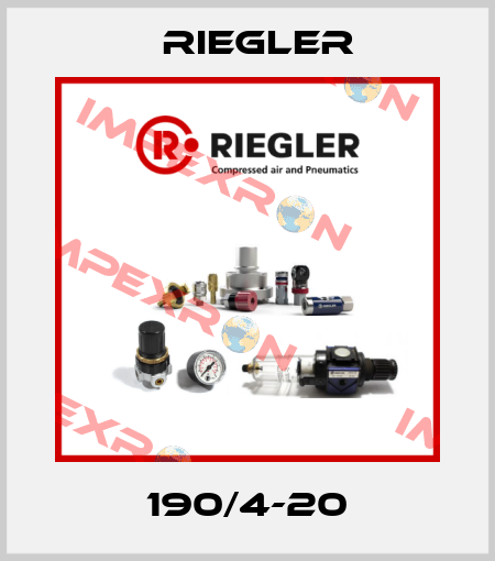 190/4-20 Riegler
