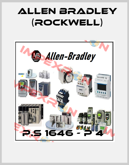 P.S 1646 - P 4  Allen Bradley (Rockwell)