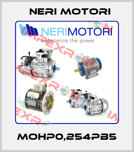 MOHP0,254PB5 Neri Motori