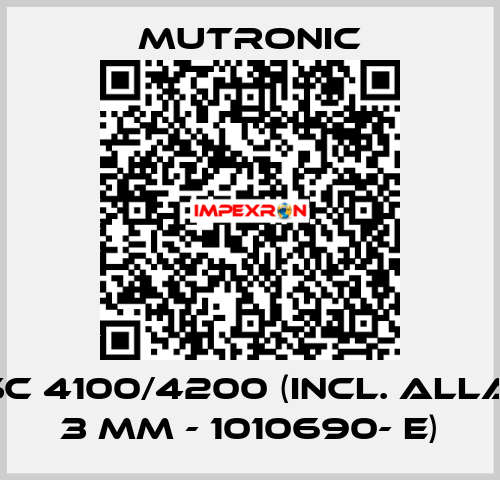 DIADISC 4100/4200 (incl. Allan key 3 mm - 1010690- E) Mutronic