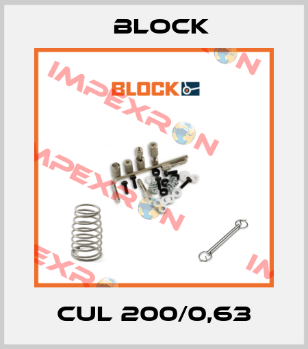 CUL 200/0,63 Block