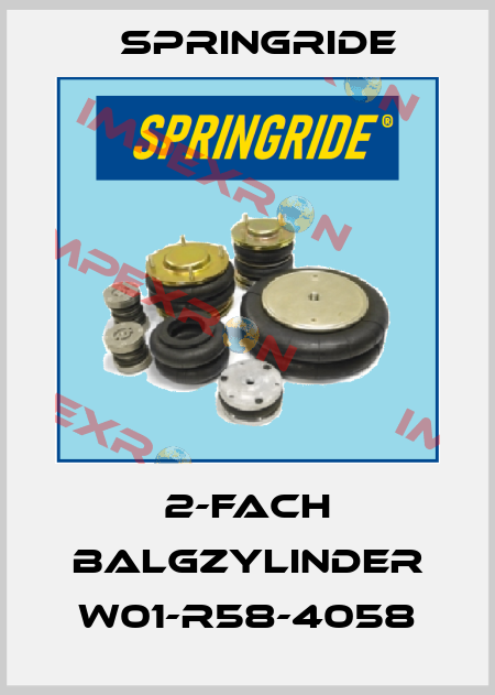 2-fach Balgzylinder W01-R58-4058 Springride