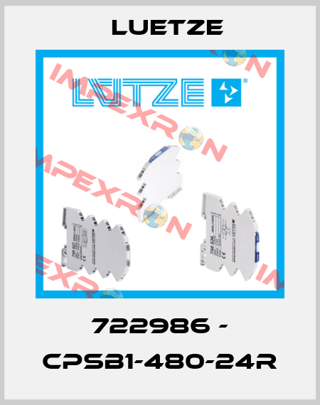 722986 - CPSB1-480-24R Luetze