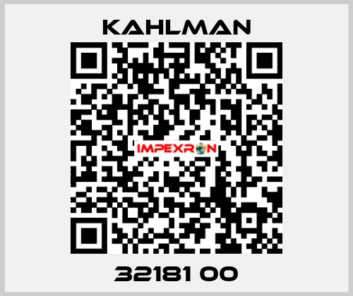 32181 00 Kahlman