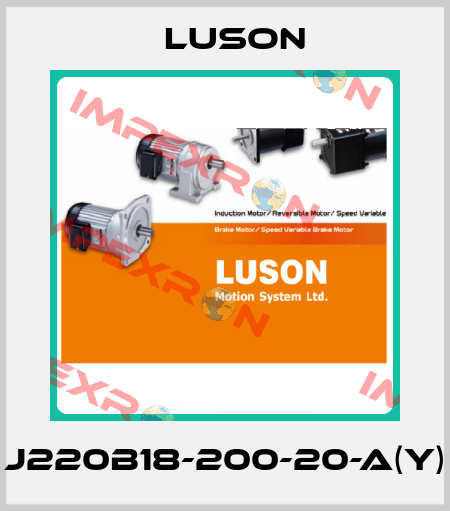 J220B18-200-20-A(Y) Luson