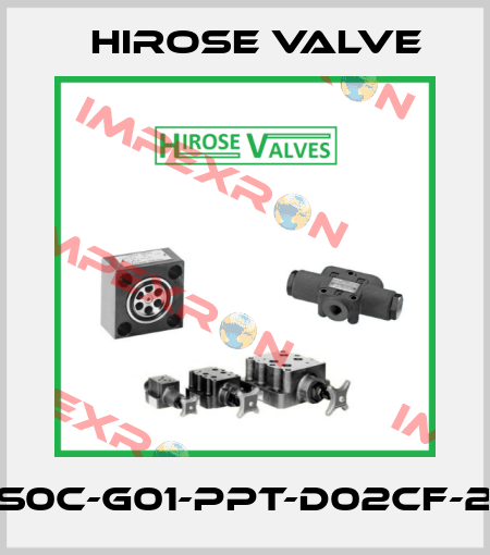 HS0C-G01-PPT-D02CF-26 Hirose Valve