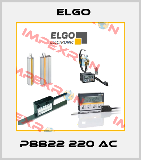 P8822 220 AC  Elgo