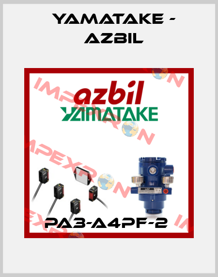 PA3-A4PF-2  Yamatake - Azbil
