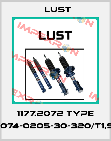 1177.2072 Type LSN-074-0205-30-320/T1,S4,1R Lust