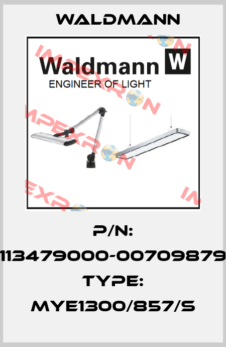 p/n: 113479000-00709879 type: MYE1300/857/S Waldmann