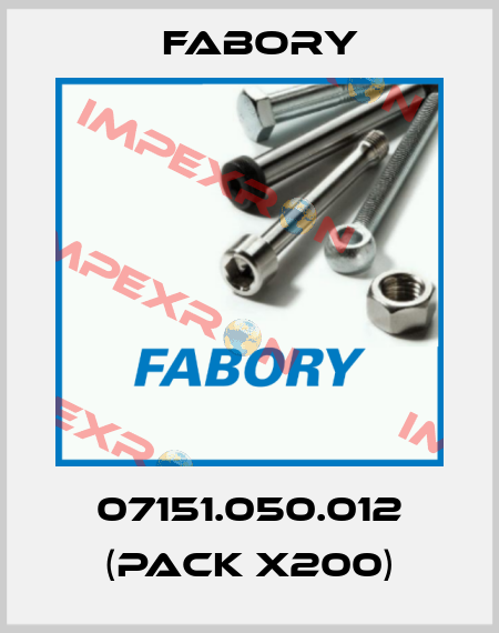 07151.050.012 (pack x200) Fabory