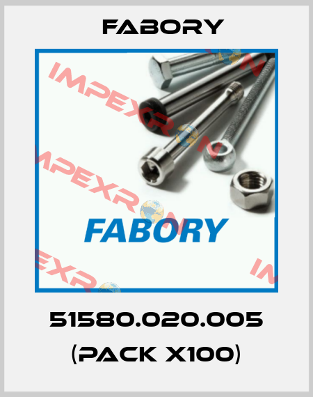 51580.020.005 (pack x100) Fabory