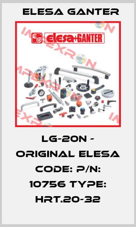 LG-20N - original Elesa code: P/N: 10756 Type: HRT.20-32 Elesa Ganter