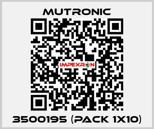 3500195 (pack 1x10) Mutronic