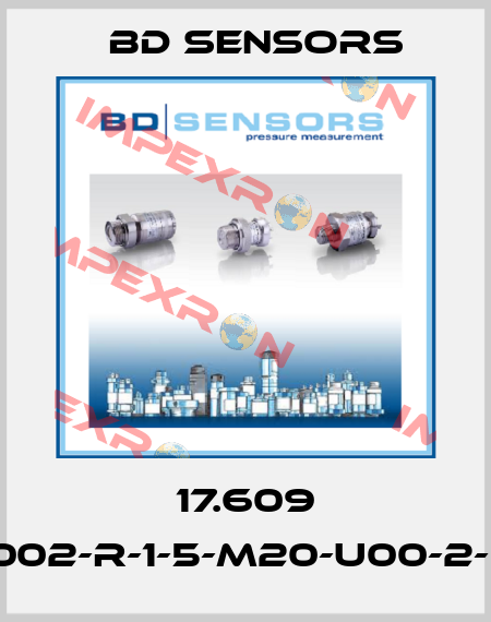 17.609 G-3002-R-1-5-M20-U00-2-000 Bd Sensors