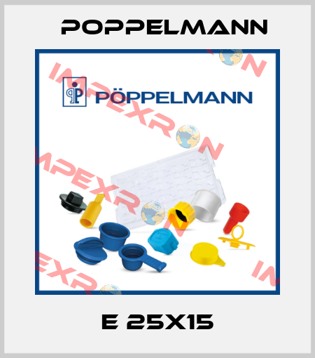 E 25x15 Poppelmann