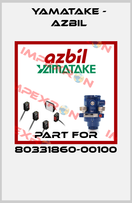 part for 80331860-00100  Yamatake - Azbil
