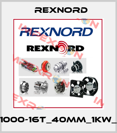 NS1000-16T_40MM_1KW_PA Rexnord