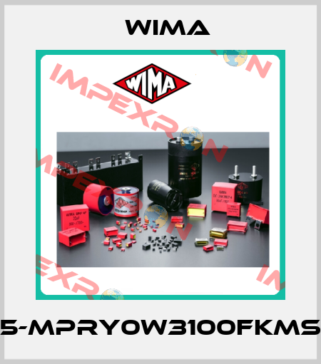 505-MPRY0W3100FKMSC4 Wima