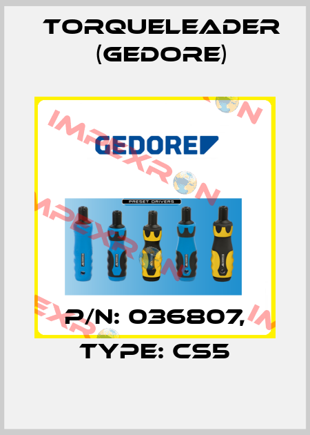P/N: 036807, Type: CS5 Torqueleader (Gedore)