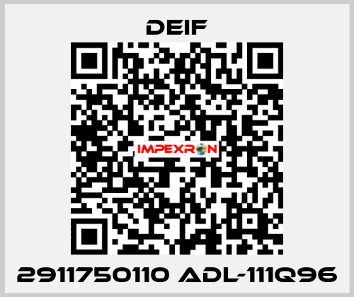 2911750110 ADL-111Q96 Deif