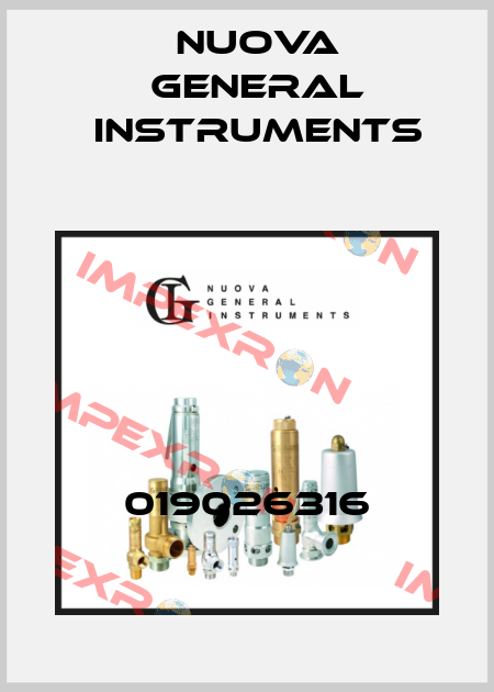 019026316 Nuova General Instruments
