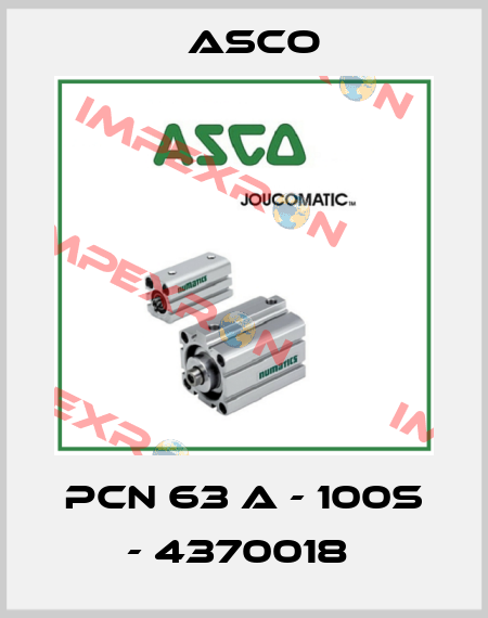 PCN 63 A - 100S - 4370018  Asco