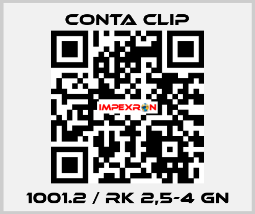 1001.2 / RK 2,5-4 GN Conta Clip