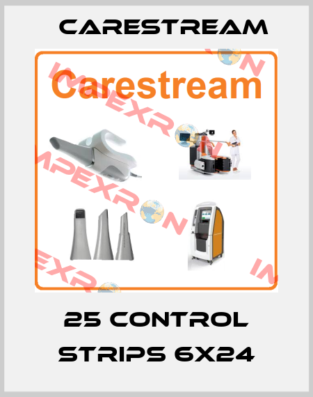 25 Control Strips 6x24 Carestream