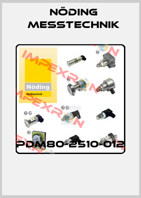 PDM80-2510-012  Nöding Messtechnik