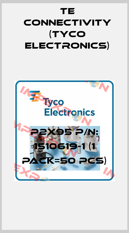 P2x95 P/N: 1510619-1 (1 pack=50 pcs) TE Connectivity (Tyco Electronics)
