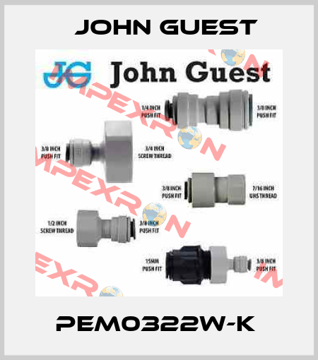 PEM0322W-K  John Guest
