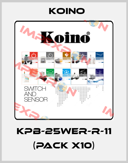 KPB-25WER-R-11 (pack x10) Koino
