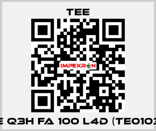 TE Q3H FA 100 L4D (TE01031) TEE