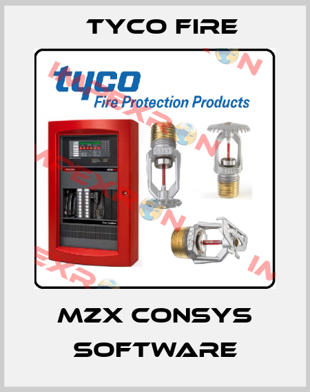 MZX CONSYS SOFTWARE Tyco Fire