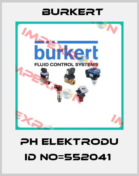 PH ELEKTRODU ID NO=552041  Burkert