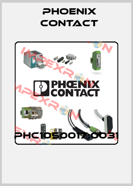 PHC1050017:0031  Phoenix Contact