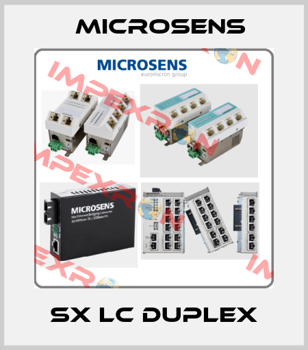 SX LC duplex MICROSENS