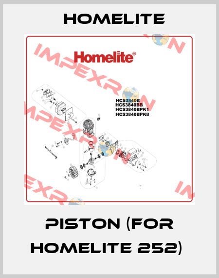 PISTON (FOR HOMELITE 252)  Homelite