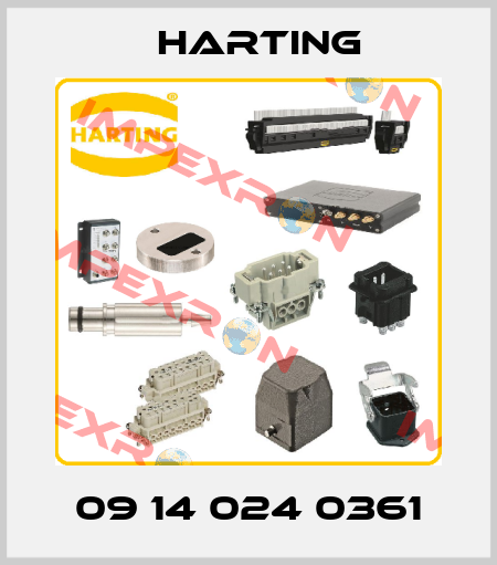 09 14 024 0361 Harting