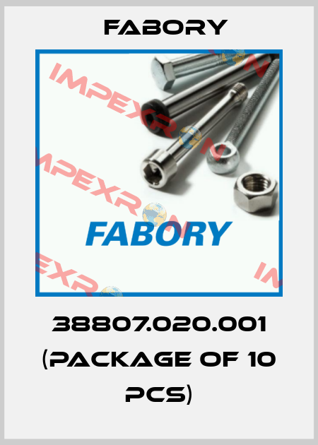 38807.020.001 (package of 10 pcs) Fabory