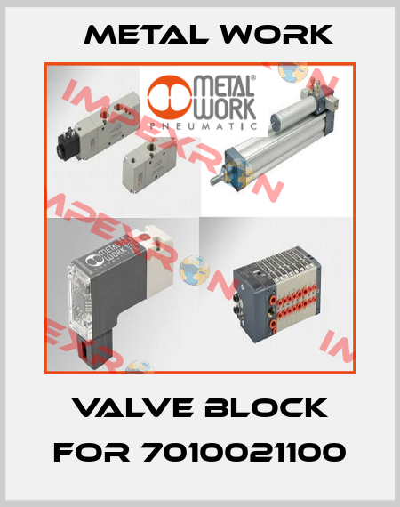 valve block for 7010021100 Metal Work