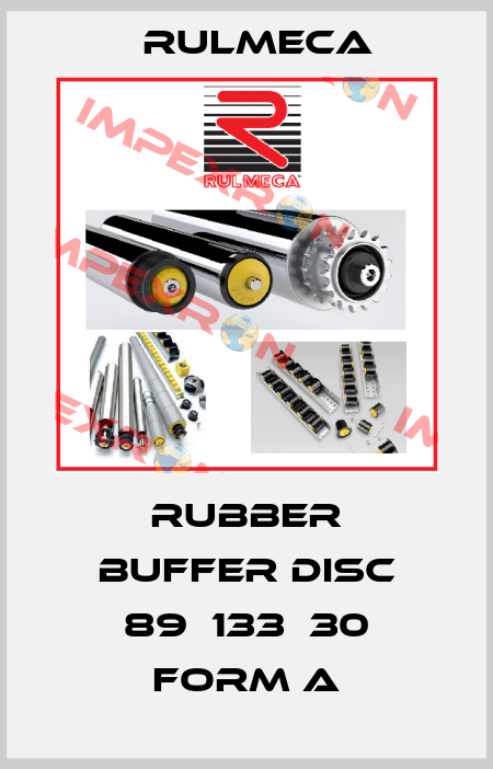 Rubber Buffer Disc 89х133х30 Form A Rulmeca