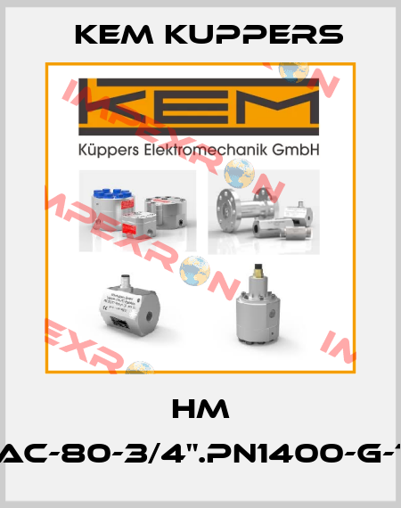 HM 006/AC-80-3/4".PN1400-G-TS27 Kem Kuppers