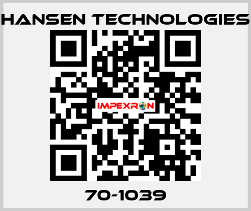 70-1039 HANSEN TECHNOLOGIES